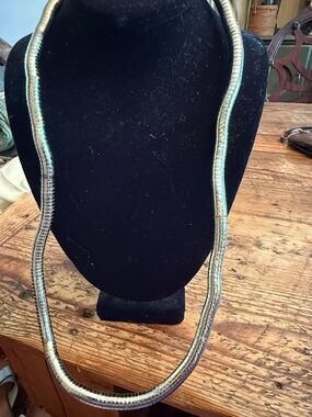 Silver bendable. Necklace